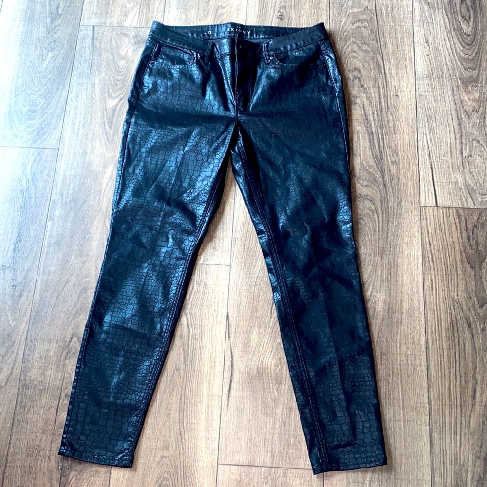 White House Black Market snake skin pants 🐍